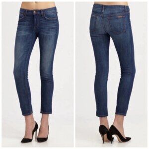 Joe's Skinny Cropped Jeans Melodie size 31 Stretch Slim Mid Rise Classic